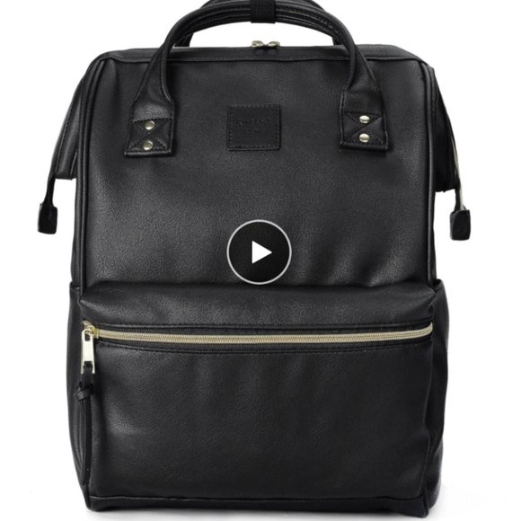 Kah&Kee Leather Backpack with Laptop Compartment - Picture 4 of 7